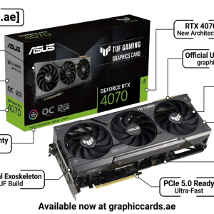 ASUS TUF RTX 4070 Gaming OC12GB GDDR6X