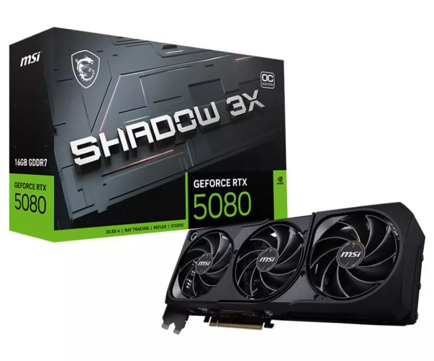 MSI RTX 5080 Ventus 3X OC 16GB