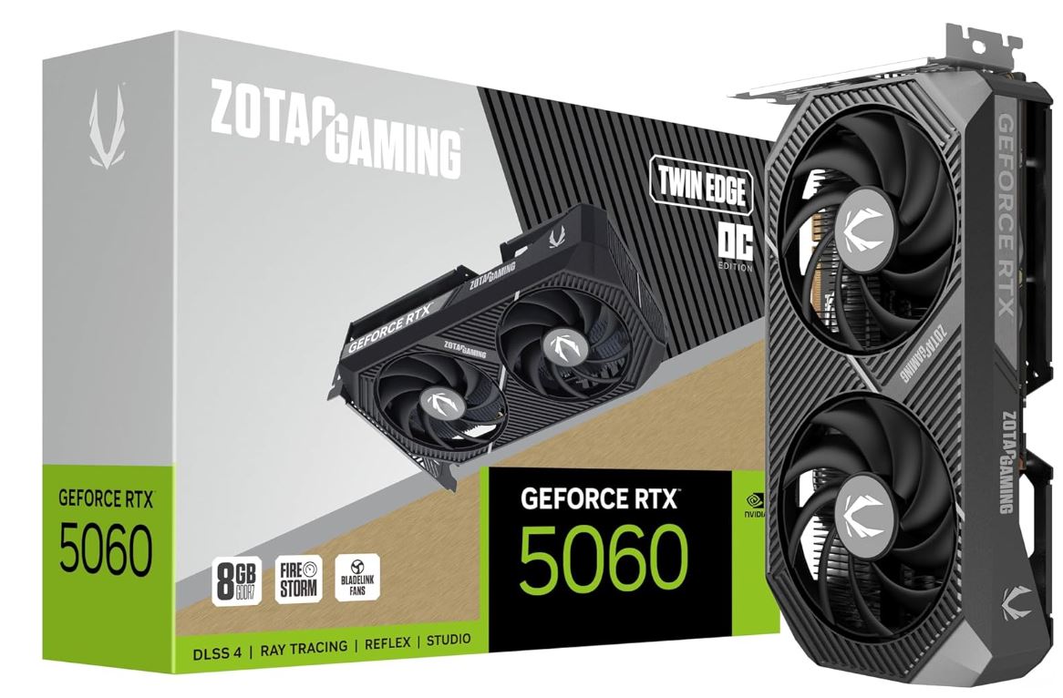 ZOTAC Twin Edge RTX 5060 8GB Price in Dubai
